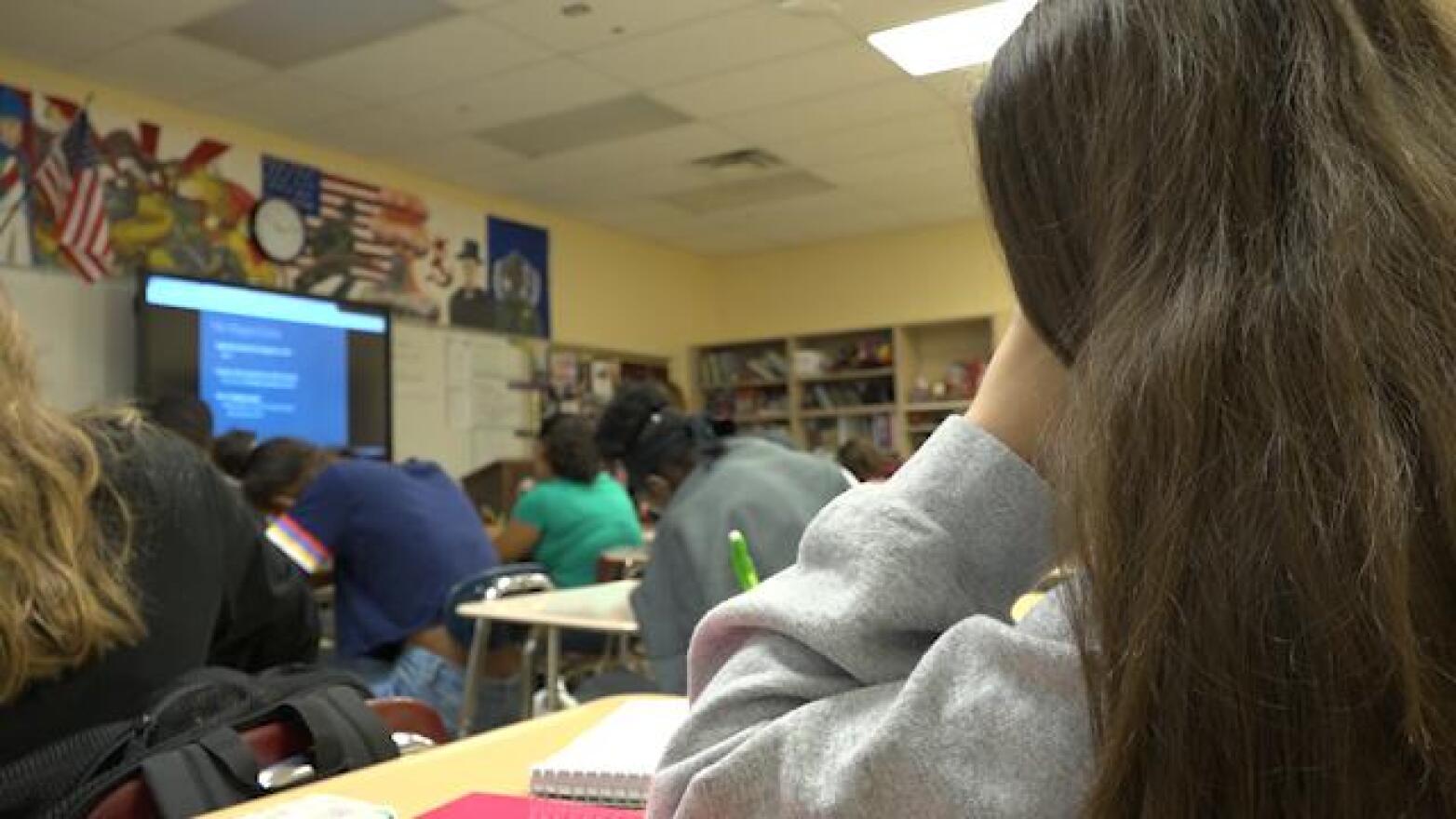 Students at Licking Heights School 